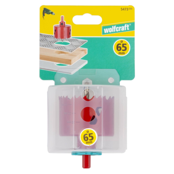 Trépan P&P multimatériaux BIM P40 Ø65 - WOLFCRAFT