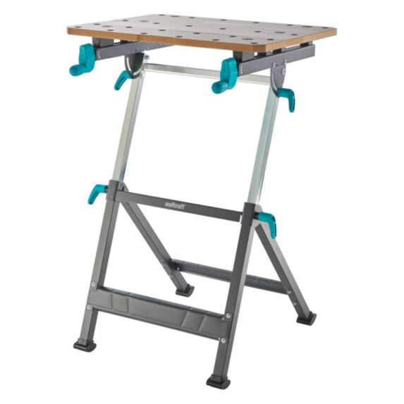 Établi de serrage alu Master 650 Ergo 95x65x72cm - WOLFCRAFT
