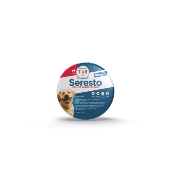 Collier Seresto grand chien