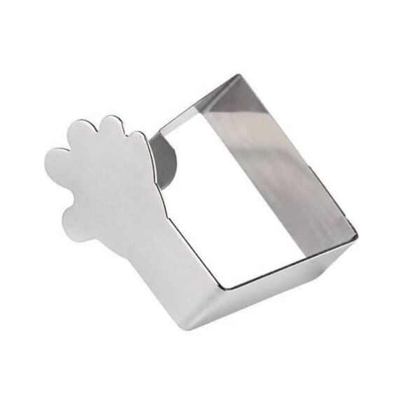 Pince nappe métallique x4