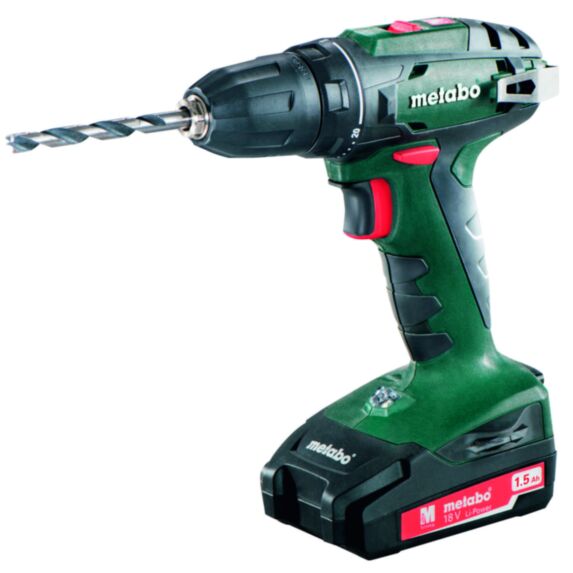 Perçeuse visseuse sans fil BS18 18V + 2x1,5Ah - METABO