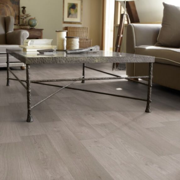 Revêtement de sol Vinyle Gris/beige Iconik Lifetex Swan 4m - (Vendu au m)²