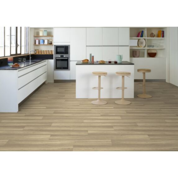 Revêtement de sol Vinyle Chêne amande Iconik Life Estate 4m - (Vendu au m)²
