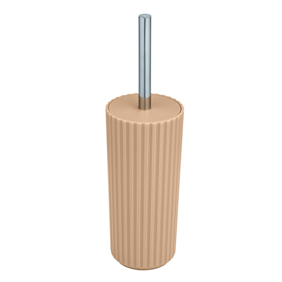 Brosse WC Minas polypropylène beige - ALLSTAR