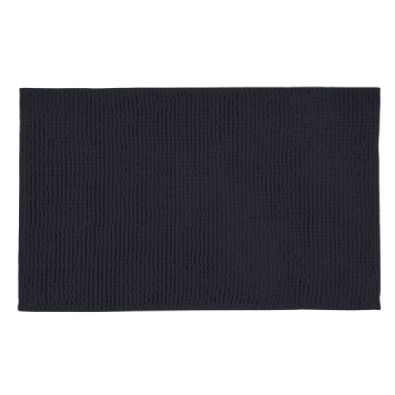 Tapis de bain Chenille 50x80cm 100% polyester bleu - ALLSTAR