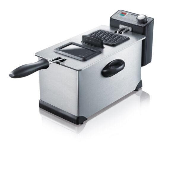 Friteuse à huile SEVERIN inox brossé 3L 2000W - SEVERIN
