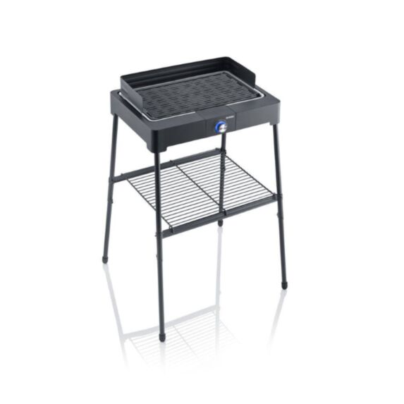 Barbecue sur pieds grille en fonte 2200W - SEVERIN
