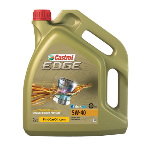 Huile moteur EDGE 5W-40 5L - CASTROL