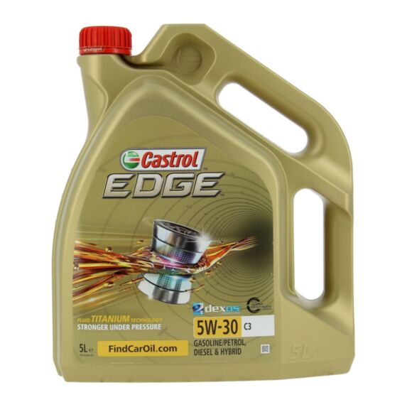 Huile moteur EDGE 5W-30 C3 5L - CASTROL
