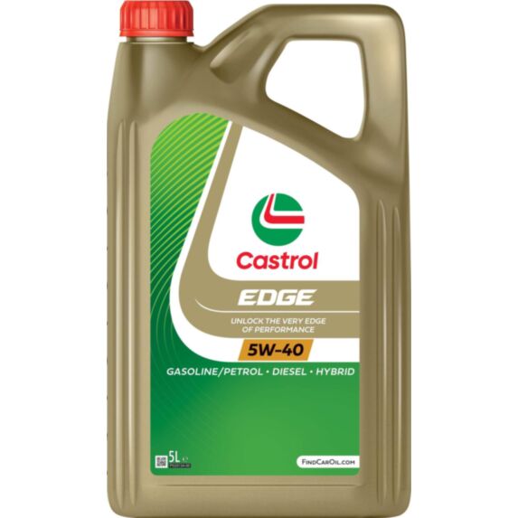 Huile pour moteur automobile EDGE 5W-40 5L - CASTROL