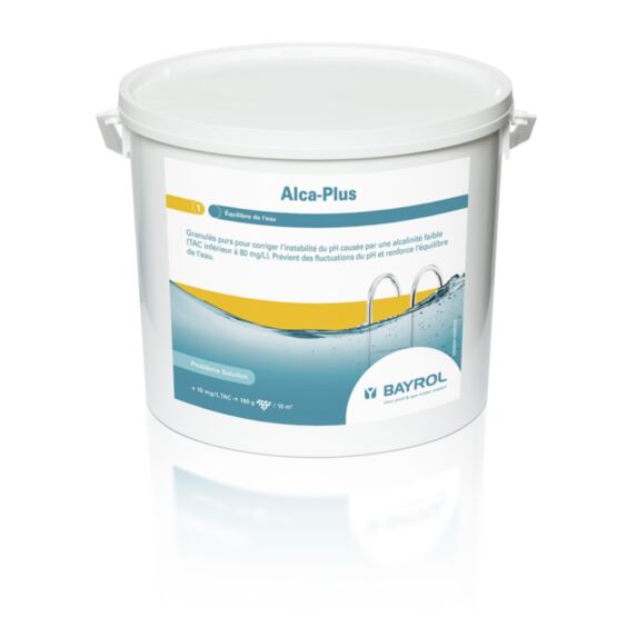 Graunlés purs Alca Plus traitement piscine 5kg - BAYROL