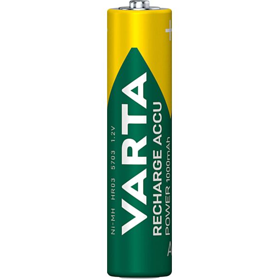 Pile Accu Varta Hr03 Nimh Aaa 1000Mah Blister2 VARTA
