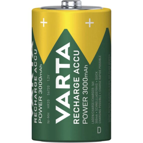 Pile Accu Varta Hr20 D 3000 Mah Blister2 VARTA