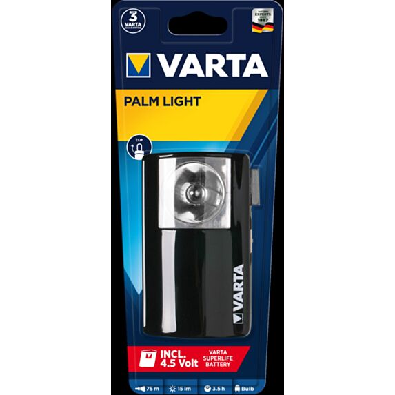 Boitier Varta Palm Light+3Lr12 Incluse VARTA