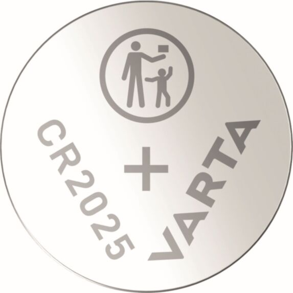 2 piles lithium CR2025 - VARTA