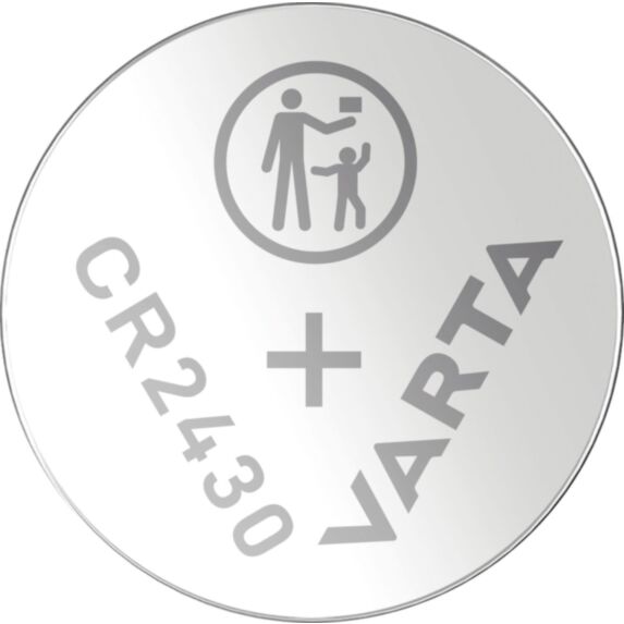 2 piles lithium CR2430 - VARTA