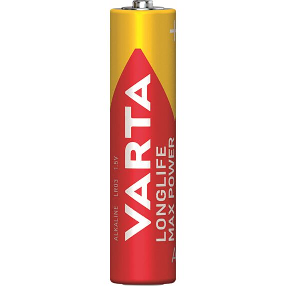 Pile alcaline Longlife AAA/LR03 8+4 1,5V - VARTA