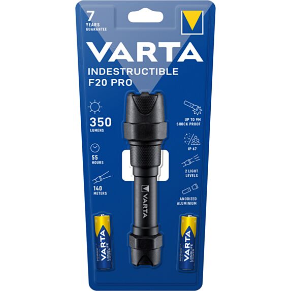 Lampe de poche Varta Indestructible F20 Pro LED  - VARTA