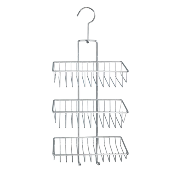 Etagère filaire douche Nivala chromé 3 niveaux - WENKO