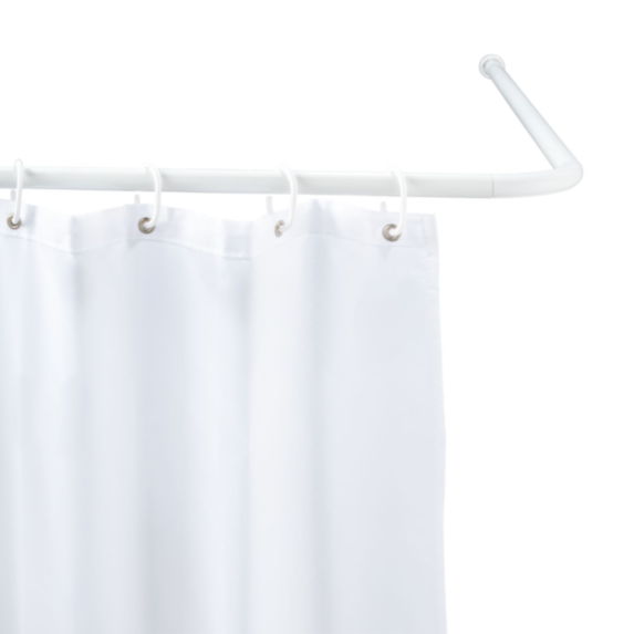 Barre d'angle universelle Ø20mm blanc