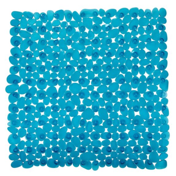 Tapis antidérapant pour douche paradise pétrole 54x54 cm