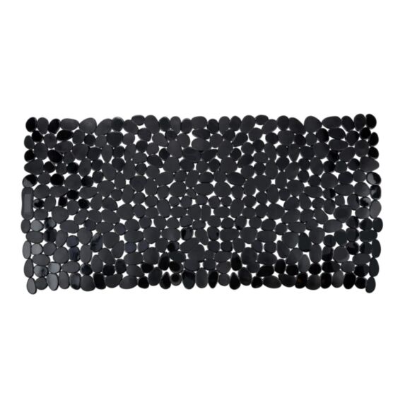 Tapis antidérapant pour baignoire paradise noir 71 x 36 cm - WENKO