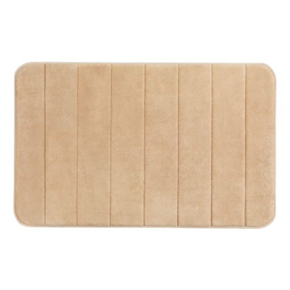 Tapis de bain Memory Foam 50x80cm sable - WENKO