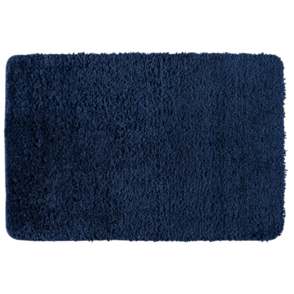 Tapis de bain Belize bleu marine 60x90cm - WENKO