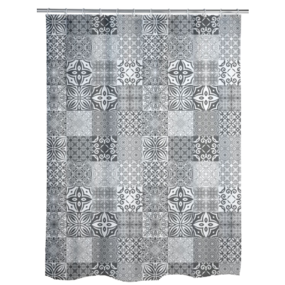 Rideau de douche 180x200 cm portugal polyester