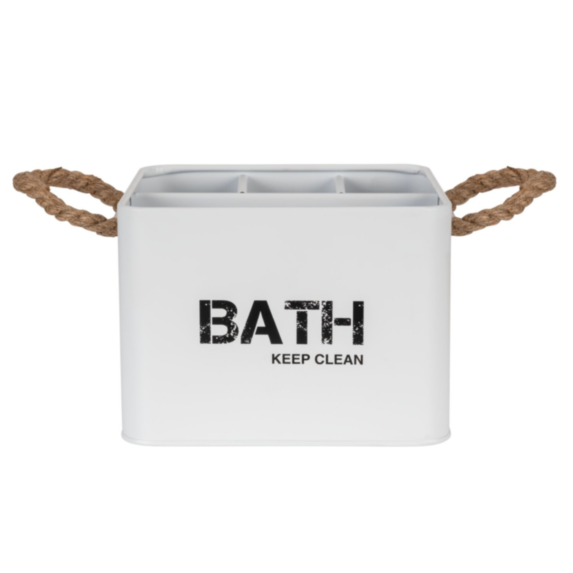 Organisateur 4 compartiments Gara blanc - WENKO