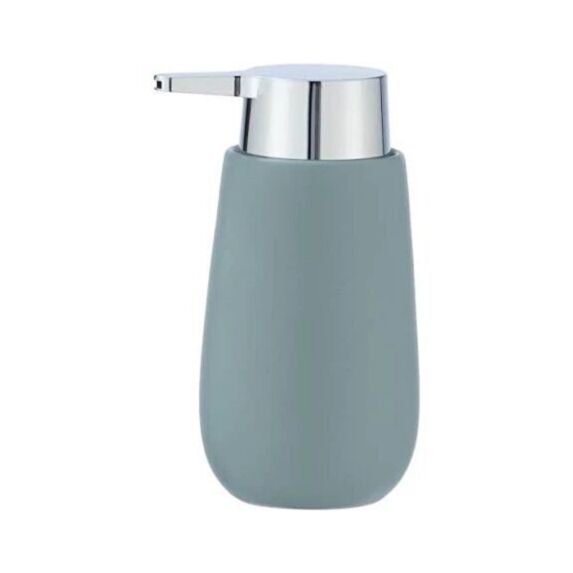 Distributeur de savon Badi céramique bleu/gris - WENKO