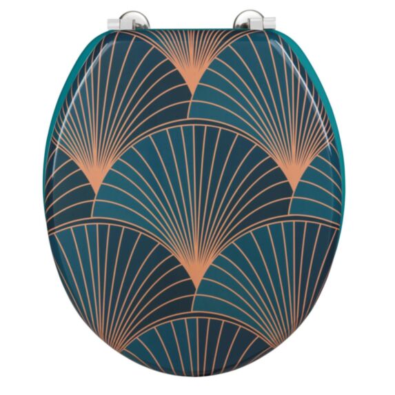 Abattant WC Aira MDF FSC multicolore 35,5x42,5cm