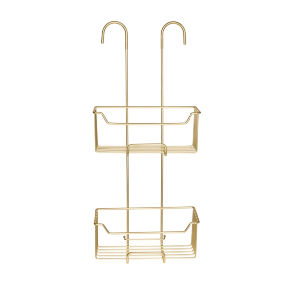 Serviteur douche suspendu Milo or 2 niveaux - WENKO