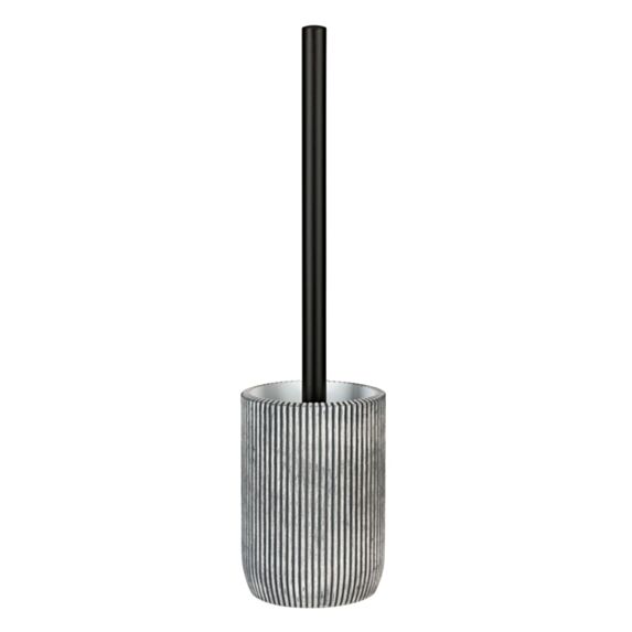 Pot à balai Antella polyresine gris - WENKO