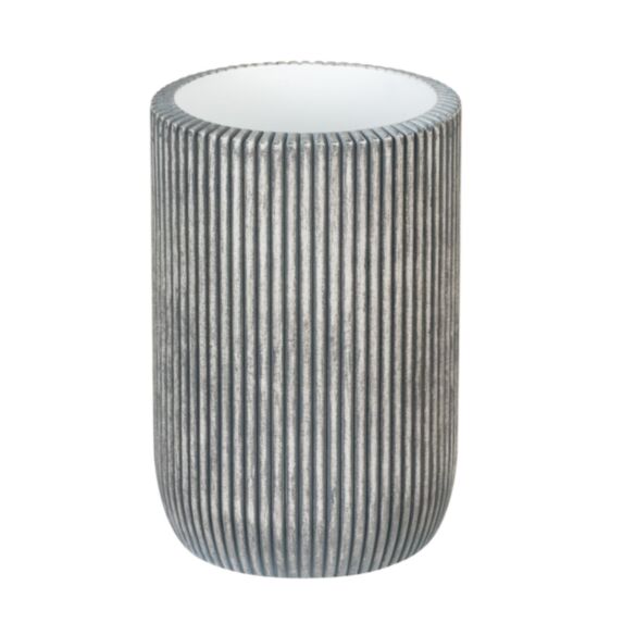 Gobelet Antella polyresine gris - WENKO