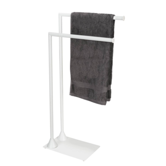 Porte-serviettes Hella acierblanc mat