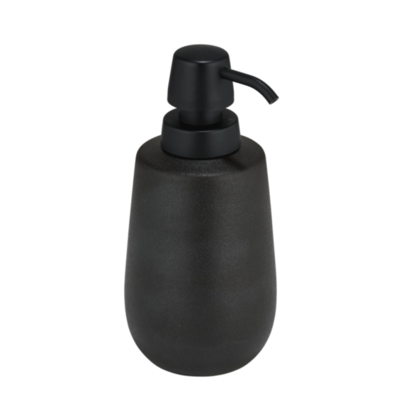 Distributeur de savon Nerno céramique/plastique noir