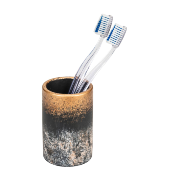 Porte-brosse à dents Lacona béton multicolore