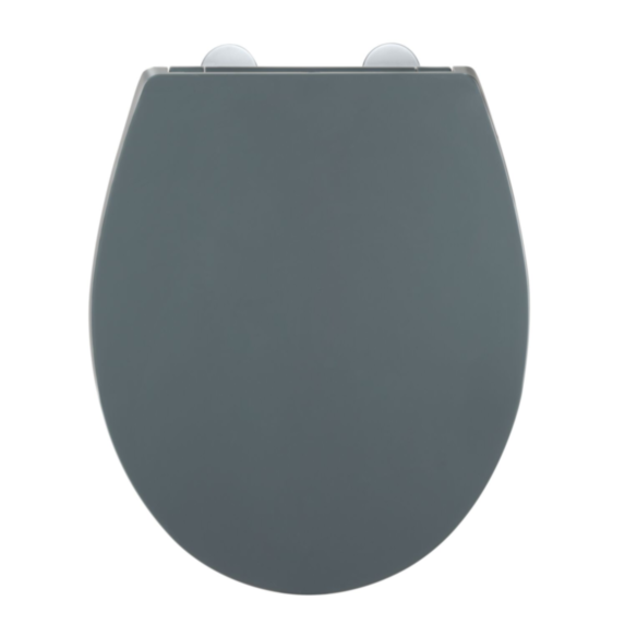 Abattant WC Ostuni thermoplast gris - WENKO