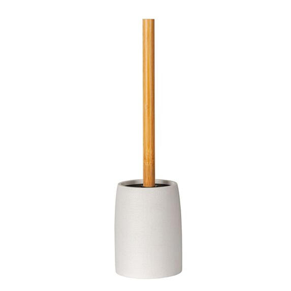 Brosse WC Altavalle bambou blanc - WENKO