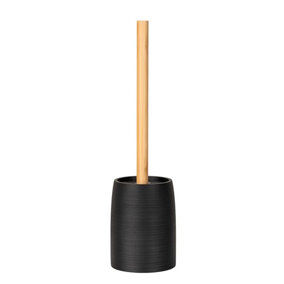 Brosse WC Altavalle bambou noir - WENKO