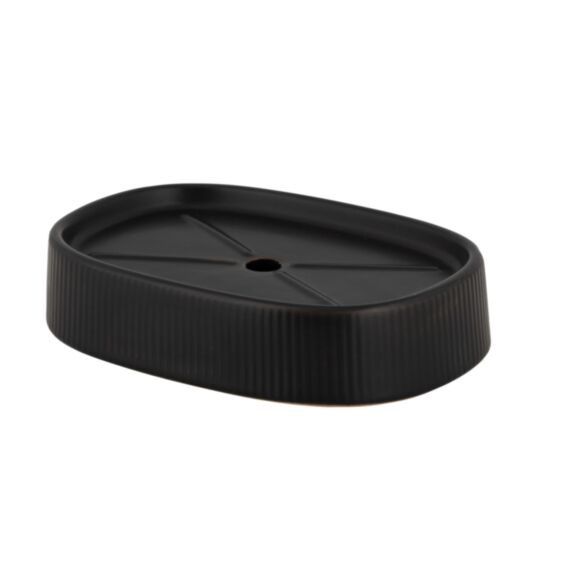 Porte savon Fablo noir - WENKO