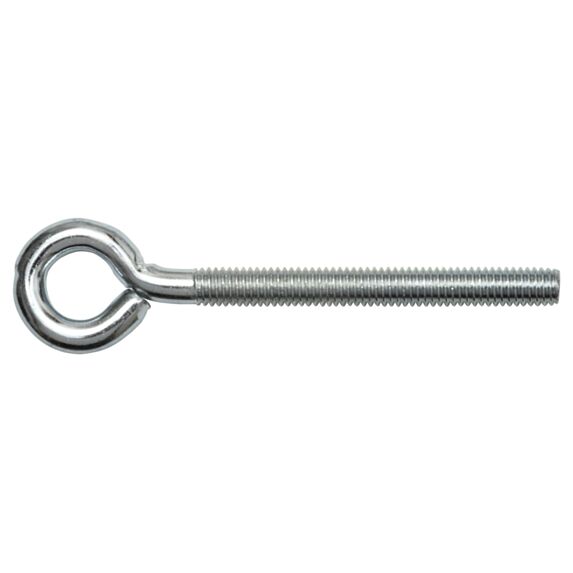 Piton à visser, filetage métrique, M6 x 10 / 60, acier zingué