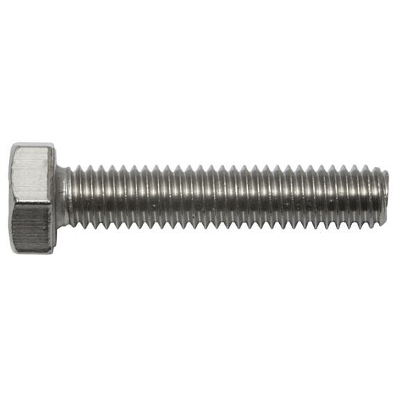 Vis métaux, tête hexagonale, M6 x 30, acier inoxydable A2, DIN 933