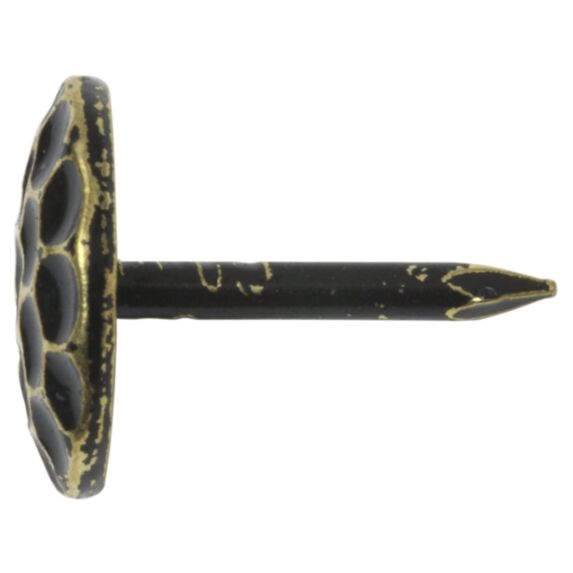 Clou de tapissier martelé, 10 x 15, acier