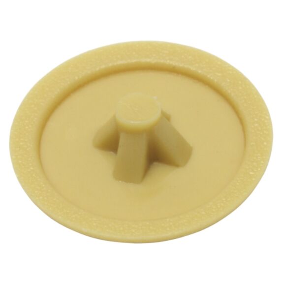 Cache-vis pour vis empr. PZ, jaune sable, PZ 2, plastique