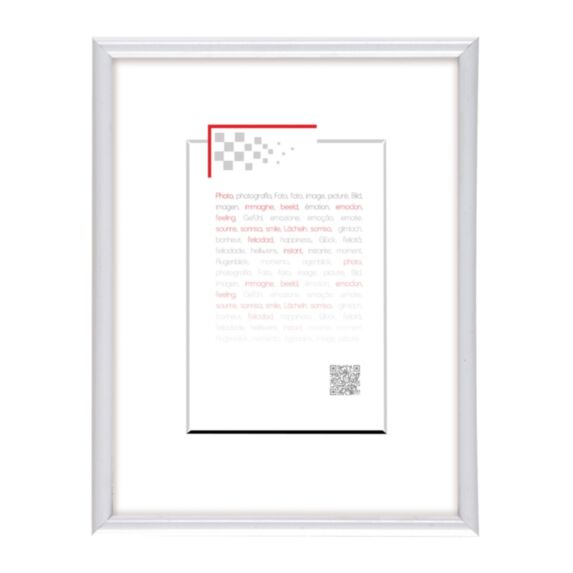 Cadre photo Gallery blanc 10x15cm - CEANOTHE