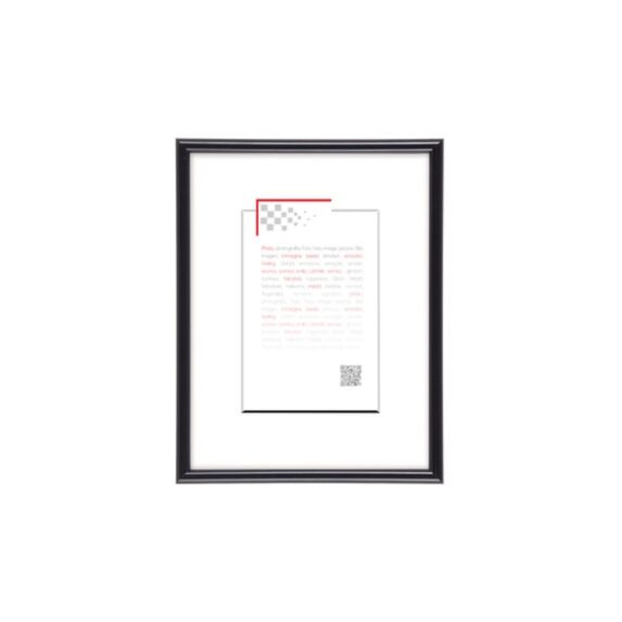 Cadre gallery noir 40x50 cm - BRIO