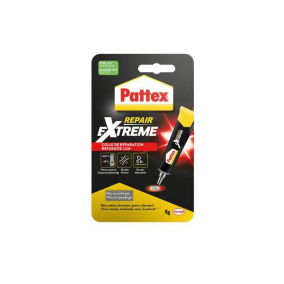 Colle multiusage 100% Repair Gel 8gr - PATTEX