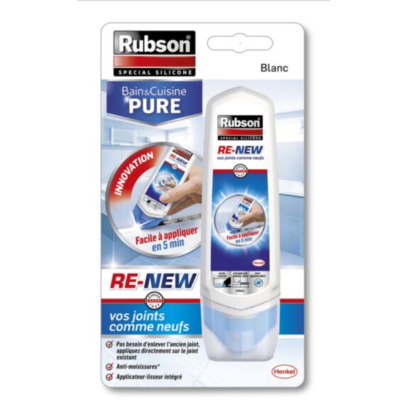 Mastic Blanc ReNew Bain&Cuisine Pure 100ml - RUBSON